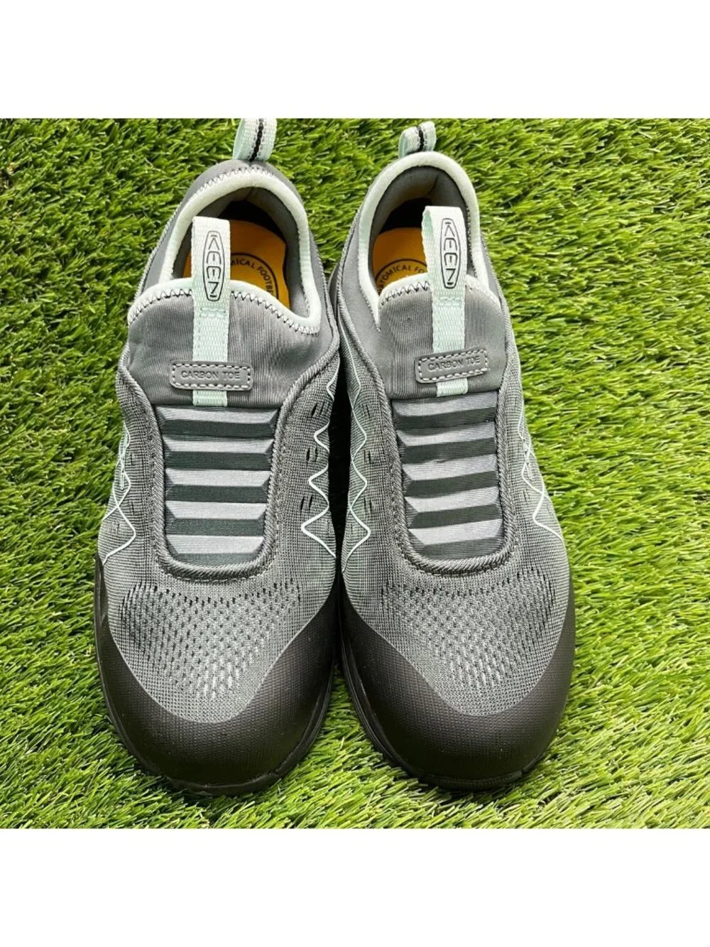 Keen Utility Vista Energy Shift Womens Size 7.5D Gray Composite Toe Safety Shoes